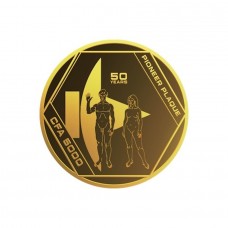 2022 1/10 oz 5000 Francs Chad Pioneer Plaque 9999 Proof-Like Gold Coin in Capsule