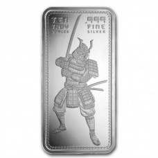 10 oz Samurai Warrior .999 Fine Silver Bar (PRE-SALE)
