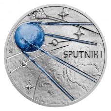  2022 1 oz $1 Niue Milky Way Series Sputnik I Satellite Proof Silver Coin (PRE-SALE)