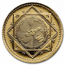 2021 1/10 oz Gold $10 NZD Tokelau Vivat Humanitas Coin Proof Like 