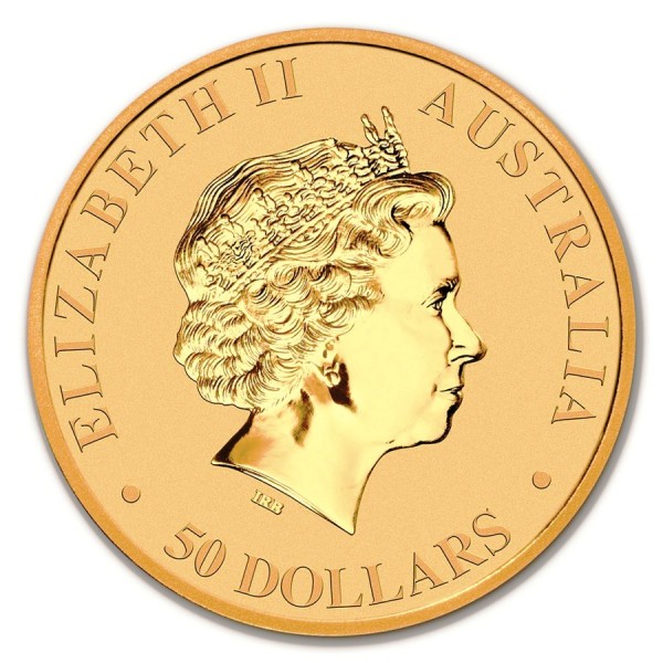 1/2oz $50 Australia Gold Kangaroo Nugget Coin | European Mint