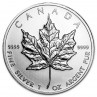 2010 1 Oz silver Maple Leaf Canada  Front